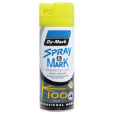 Dy-Mark Spray & Mark Inverted Spray (Fluoro Yellow | Half-Pallet of 600)